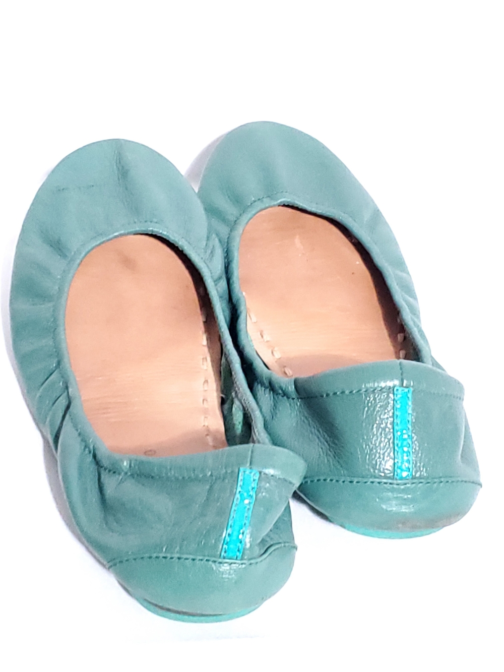 Tieks Pacific Green Ballet Flats - Picture 7 of 9